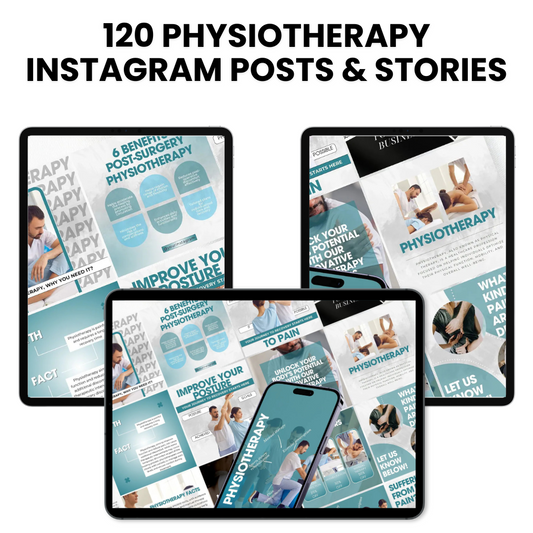 x120 Physiotherapy Instagram Posts & Stories