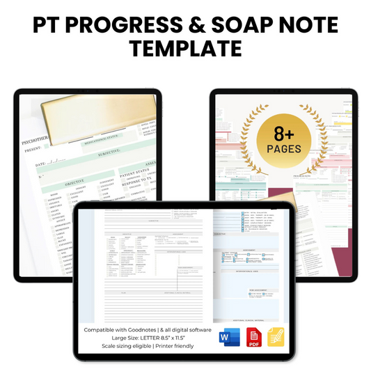 PT Progress & SOAP Note Template